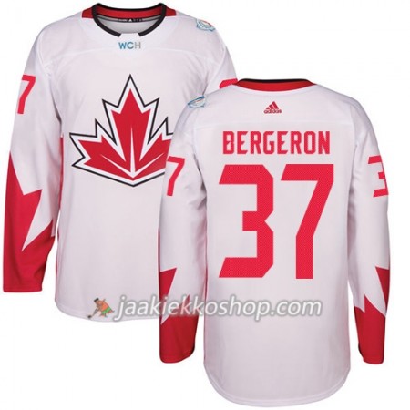 Team Kanada Pelipaita Patrice Bergeron 37 2016 World Cup Valkoinen Paita Team Kanada Pelipaita Patrice Bergeron 37 2016 World Cup Valkoinen Paita
